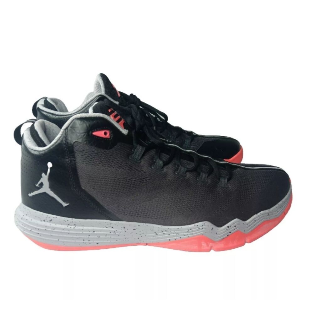 Jordan CP3 IX AE Shoes Men's Size 14 Infrared Wolf Gray Black Anthracite